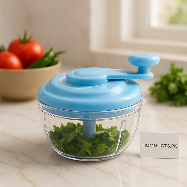 Luxury Mini Food Chopper – Premium Hand-Pull Vegetable & Herb Cutter