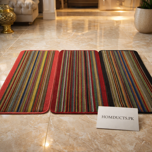Luxury Anti-Slip Multicolor Door Mat (40 × 60 cm) – Heavy-Duty Floor Mat | 1 Pc