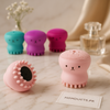 Luxury Silicone Facial Cleansing Brush – Cute Octopus Design Exfoliator & Massager