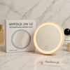 Luxury Rechargeable LED Mirror Light – Portable Vanity Makeup Mirror with Touch Control