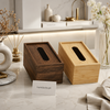Premium Wooden Tissue Box Cover with Lid – Modern Tissue Holder for Home & Office (1 Pc, 2 Colors)