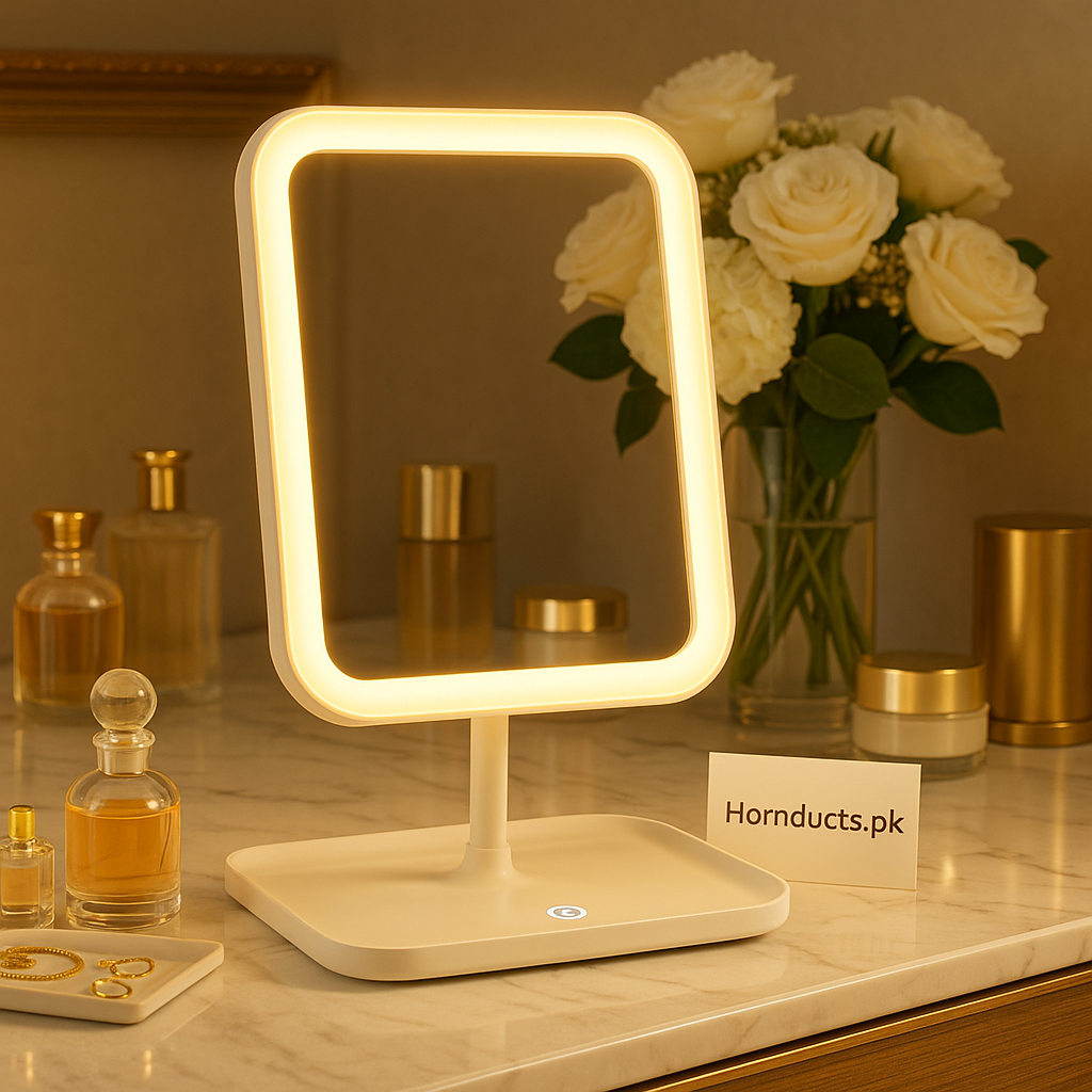LED Touch Control Vanity Mirror with Adjustable Lighting