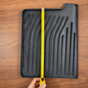 Premium Silicone Sink Drying Mat with Drain Spout – Anti-Slip Kitchen Dish Drainer Tray (New Imported Quality Big Size) (76 × 47 cm)