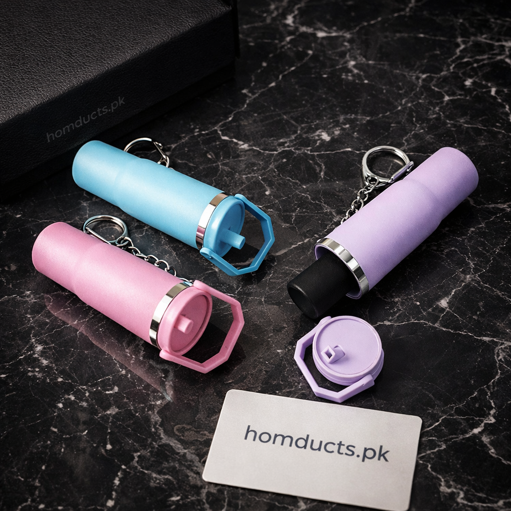 Mini Tumbler Style Keychain – Portable Cup Design Key Holder (1 Pc)