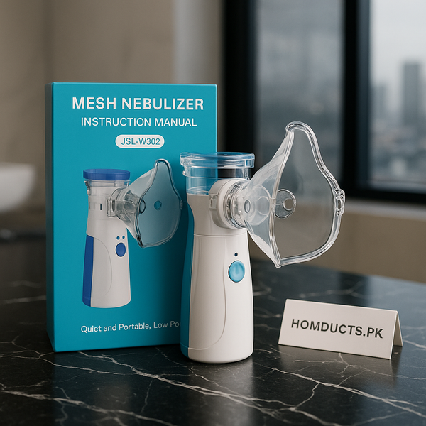 Portable Mesh Nebulizer JSL-W302 – Quiet, Low Power & Easy to Use