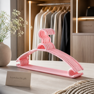 Ziba Luxury Space-Saving Non-Slip Clothes Hanger Set for Modern Wardrobe Organization