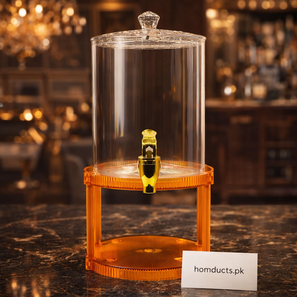 Luxury Beverage Dispenser with Stand – 3600ml Elegant Drink Server