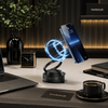 Luxury 360° Rotating Magnetic Phone Holder Stand for Car, Office Desk, Kitchen & Home – Adjustable Foldable Mobile Mount for Multi-Purpose Use