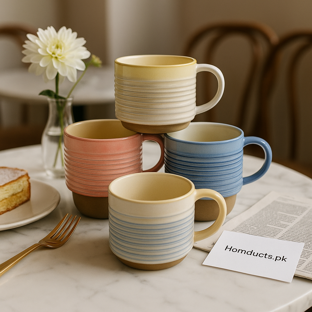 Pastel Ceramic Mug – 1pc