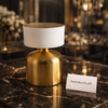 Luxury Golden Touch Table Lamp – Modern Minimalist Bedside & Desk Lamp for Bedroom, Living Room & Office | Homducts.pk
