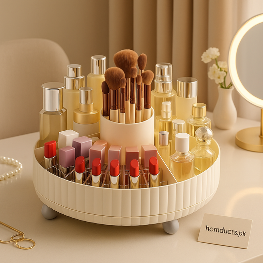 Luxury Rotating Cosmetic Organizer