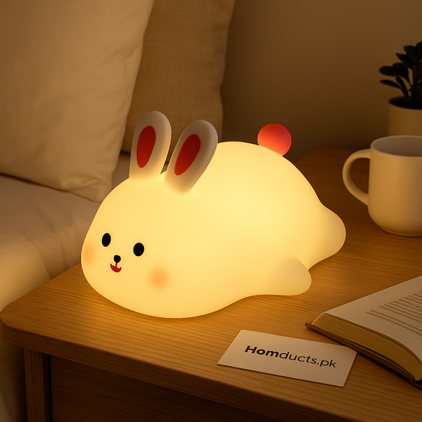 Cute Rabbit Silicone Lamp