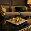 Luxury Flameless LED Tealight Candles – Elegant Flickering Ambient Lights (Set of 3)