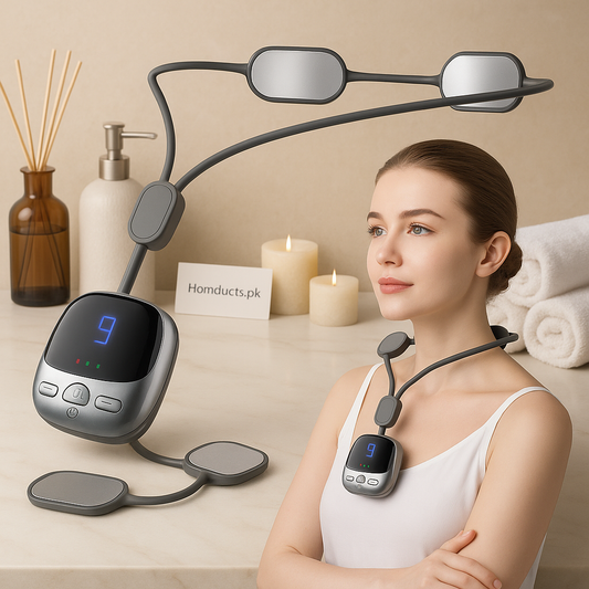 Smart Electric Neck Massager with Heat Therapy & Adjustable Intensity – Relaxation and Pain Relief Device
