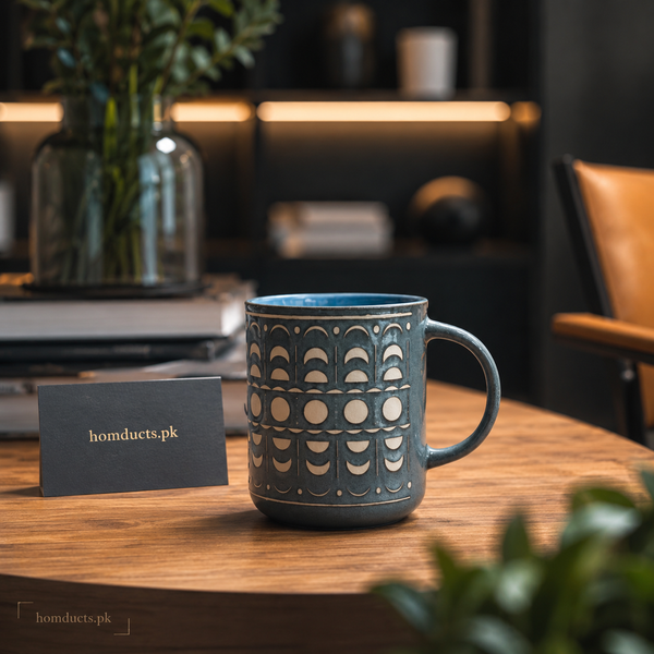 Dany Home Luxury Ceramic Coffee Mug – Premium Textured Tea Cup for Home, Office & Café Style Serving (1 Pc)