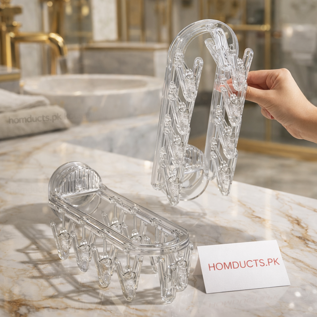 Cloth Drying Rack With Suction