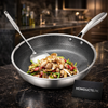 Honeycomb Structure Nonstick Stainless Steel Wok