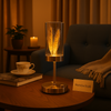 Luxury Golden Wheat LED Table Lamp – Elegant Night Light for Living Room & Bedroom