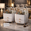 Luxury Dustproof Cosmetic Organizer Box with Drawers – Premium Vanity Makeup Storage