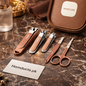 Luxury Portable Manicure & Nail Care Kit – Premium Travel Grooming Set
