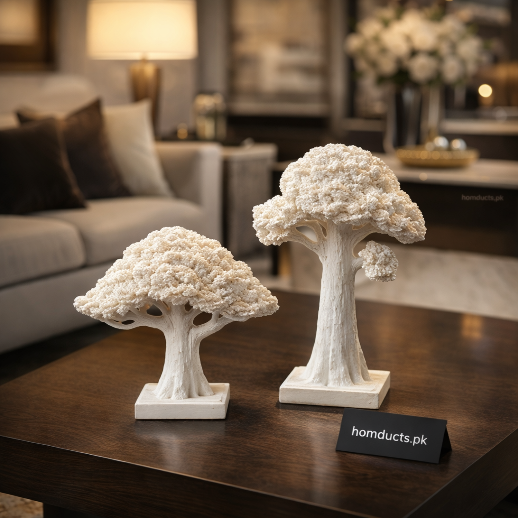 Luxury Coral Tree Sculpture – Premium Modern Tabletop Home Décor (Large / Small)