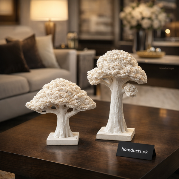 Luxury Coral Tree Sculpture – Premium Modern Tabletop Home Décor (Large / Small)