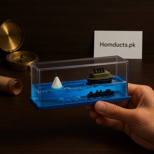 Titanic Motion Desk Toy – Relaxing Liquid Ocean Display