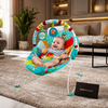 Premium Baby Soothing Vibration Bouncer Chair With Toy Bar & Comfortable Infant Seat – Portable Baby Rocker Lounger For Newborns & Infants