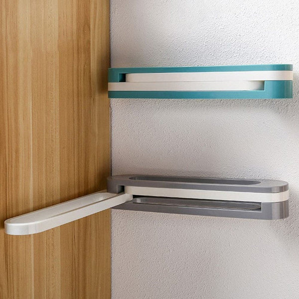 Wall Mounted Slipper Holder Rack | Self-Adhesive Bathroom & Bedroom Shoe Organizer (1 Pc)