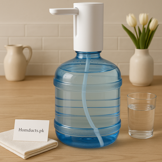 Luxury Electric Water Dispenser – Rechargeable Automatic Bottle Pump for Home & Office