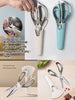 Magnetic Kitchen Bone Scissors with Stand – Heavy-Duty Multipurpose Food Shears