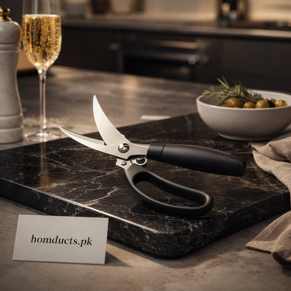 Premium Heavy-Duty Kitchen Meat Scissors – Multi-Purpose Stainless Steel Cooking Shears