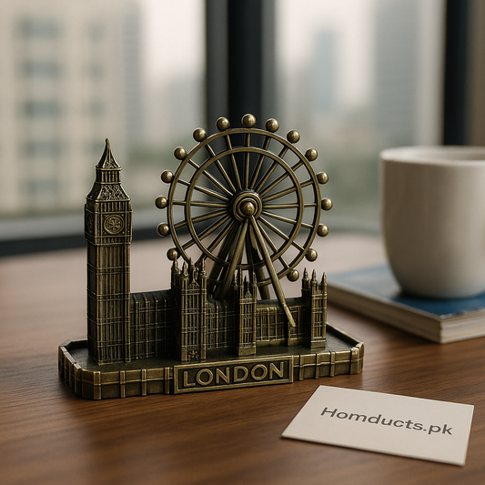 London Eye & Big Ben Metal Souvenir Model – Premium Collectible Decoration Piece