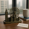 London Eye & Big Ben Metal Souvenir Model – Premium Collectible Decoration Piece