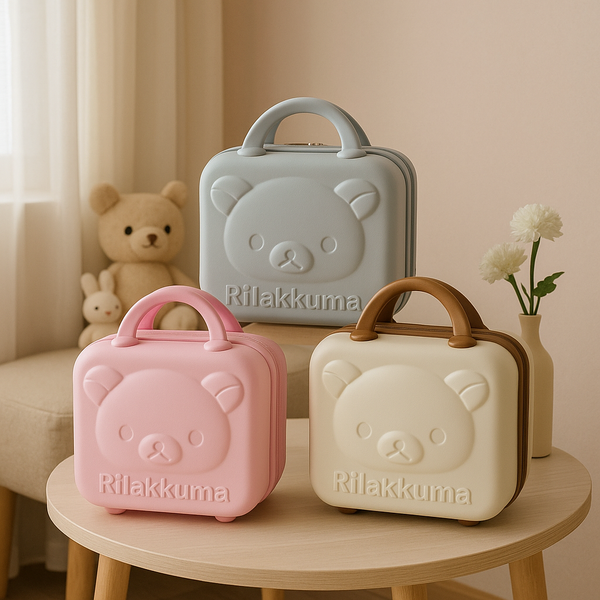 Cute & Compact Travel Cosmetic Bag | Durable Makeup Handbag