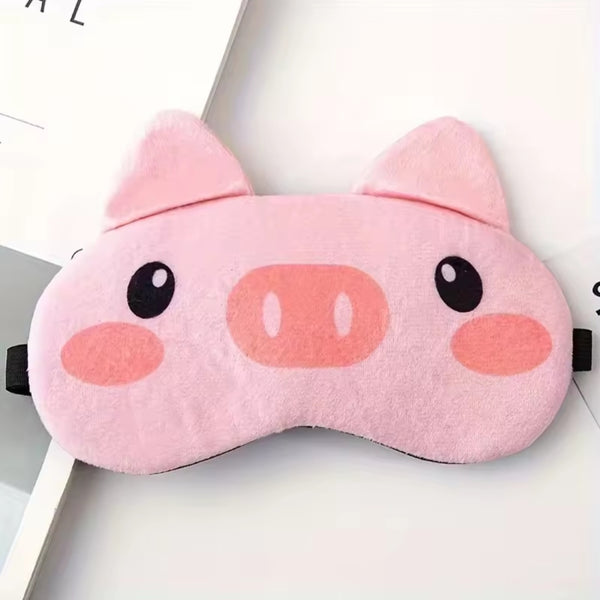 Cute Eye Sleeping Mask – Soft Plush Comfort for Deep, Relaxing Sleep