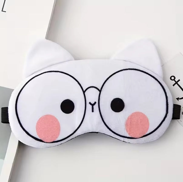 Cute Eye Sleeping Mask – Soft Plush Comfort for Deep, Relaxing Sleep