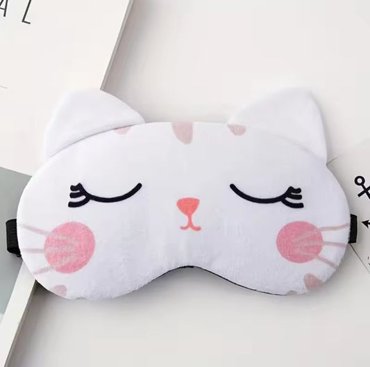 Cute Eye Sleeping Mask – Soft Plush Comfort for Deep, Relaxing Sleep