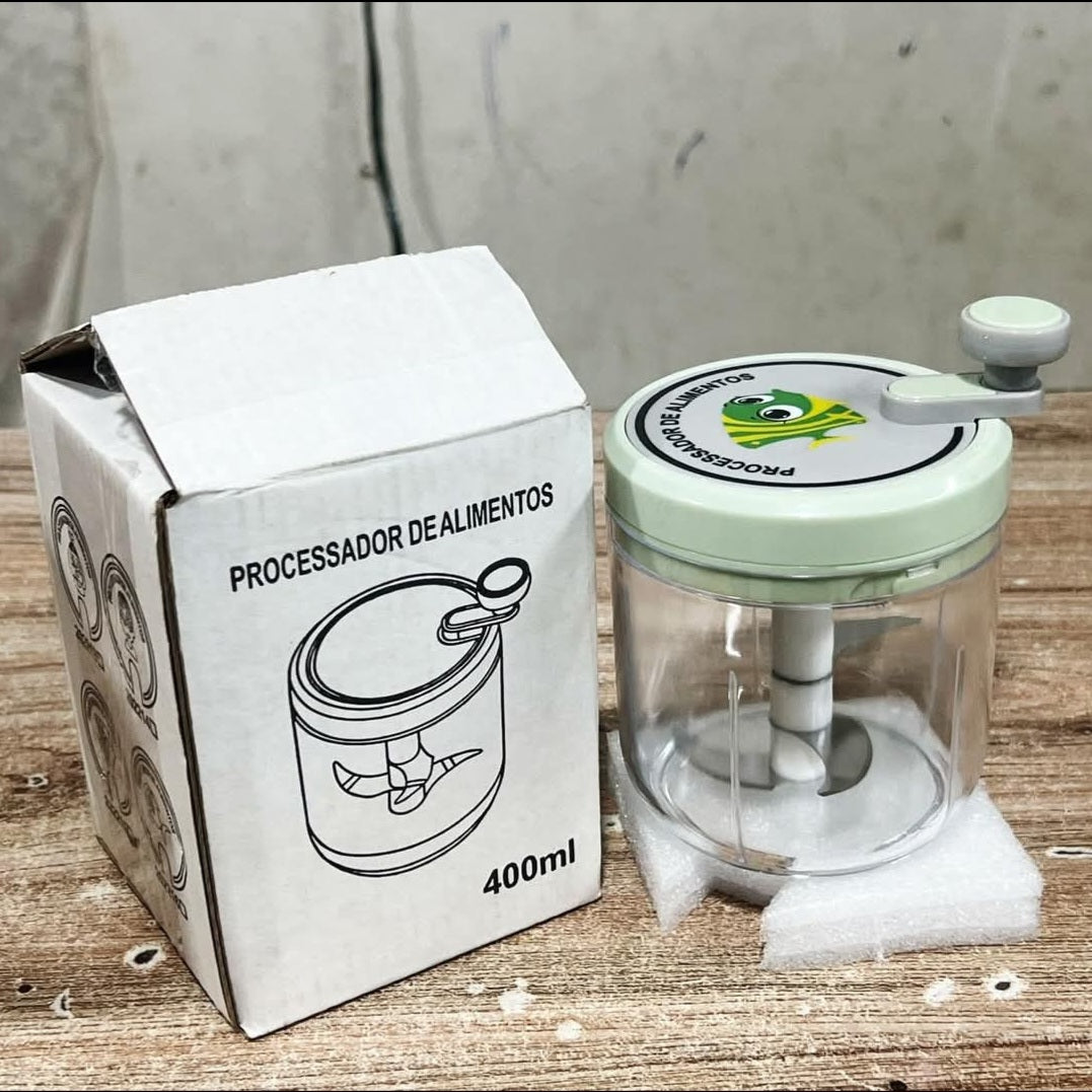 Premium Manual Food Chopper – Hand Press Vegetable & Garlic Chopper (1 Pc)