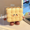 Cute Biscuit Character Pen Holder & Desktop Organizer – Kawaii Office Desk Storage for Pens, Stationery & Accessories