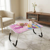 Disney Princess Wooden Foldable Kids Study Table with Cup Holder & Carry Handle