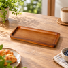 Billi Rectangular Wood Serving Tray – Medium in a premium lifestyle setting