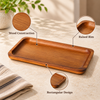 Billi Rectangular Wood Serving Tray – Large feature infographic
