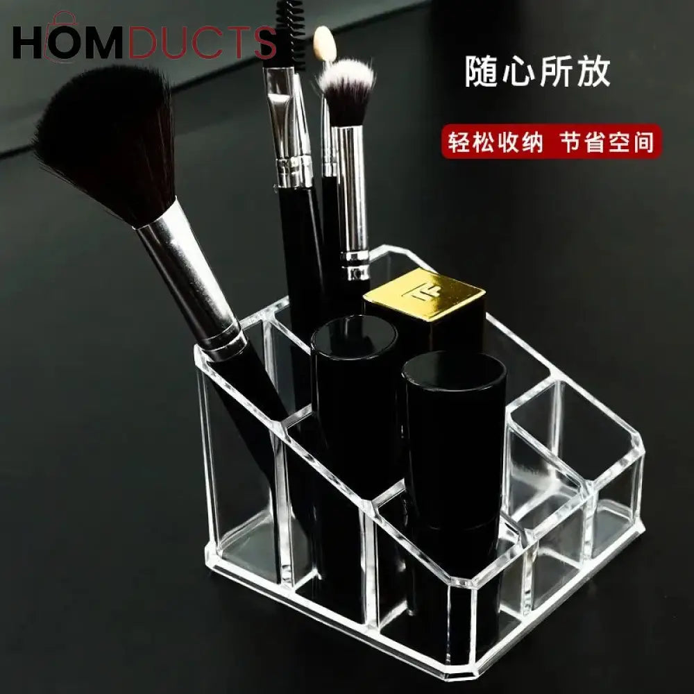 Acrylic 9 Grid Lipstick Organiser J & C Organizer