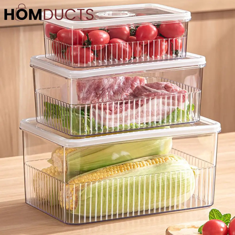 Acrylic Airtight Fridge Storage Box