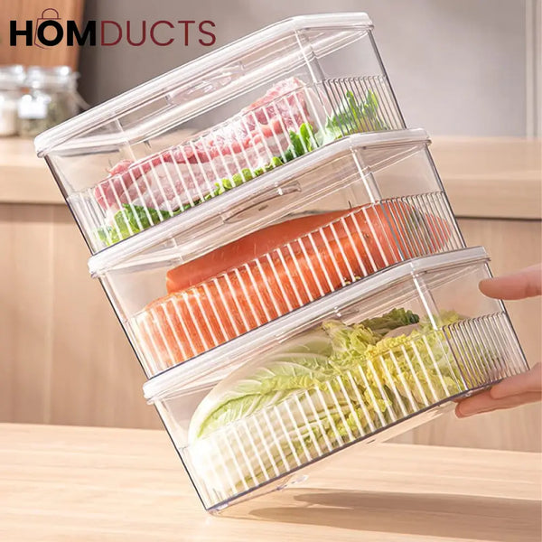 Acrylic Airtight Fridge Storage Box