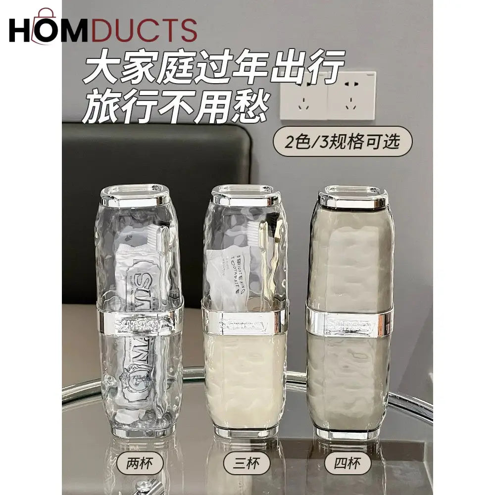 Acrylic Big Travel Toothbrush Holder