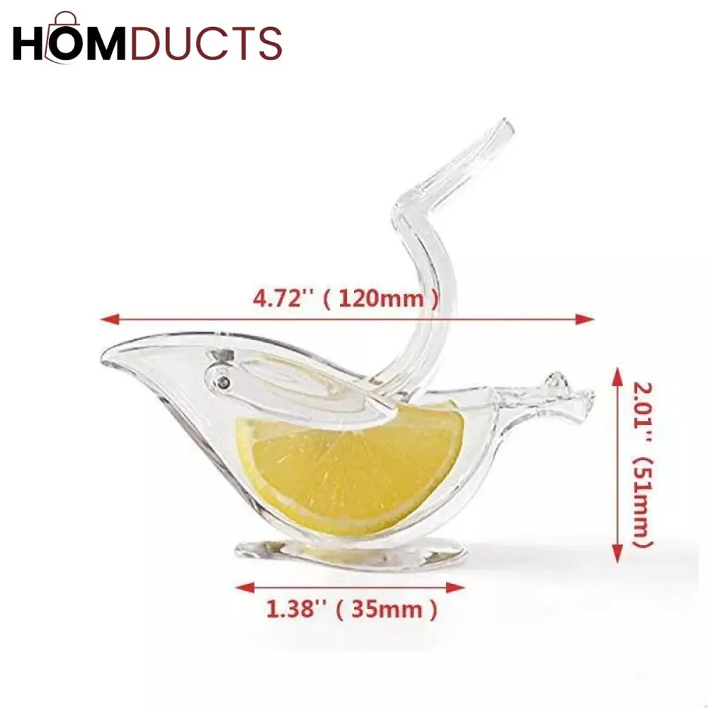 Acrylic Bird Lemon Squeezer