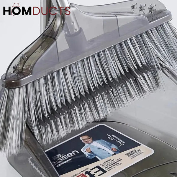 Acrylic Broom With Dustpan