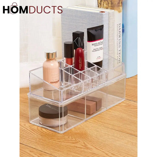 Acrylic Cosmetic And Multifunctional Organizer J & C